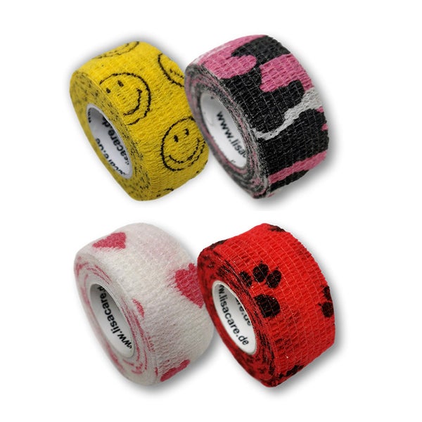 LisaCare Kinderpflaster - 2,5cm x 4,5m Mädchen-Mix1 4 St