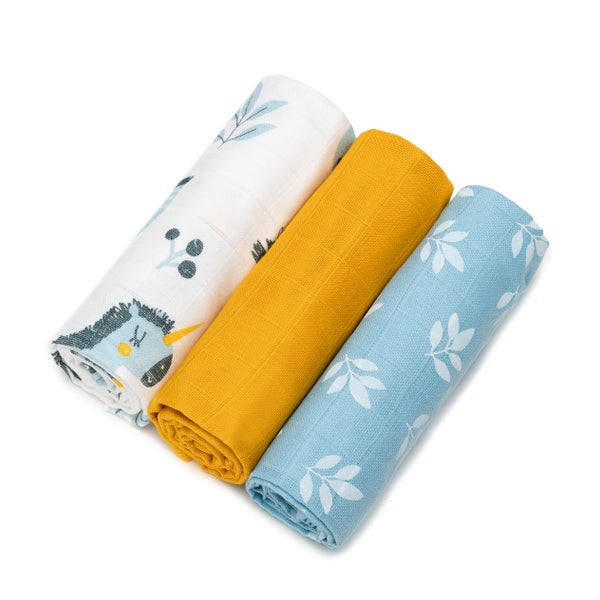 T-TOMI Mullwindeln HIGH QUALITY Unicorns 3 St
