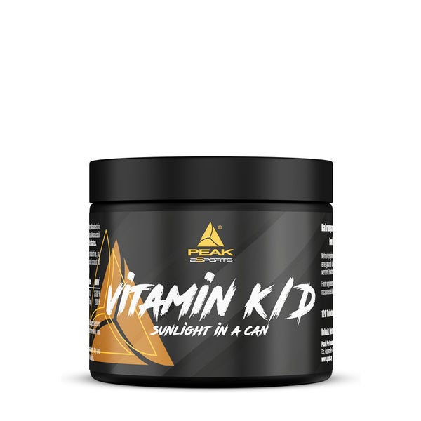 PEAK Vitamin K/D - 120 Tabletten I 120 Portionen I essentielle Vitamine D3 + K2 I Sonnenvitamin I für Immunsystem I Knochen I vegan 90 g