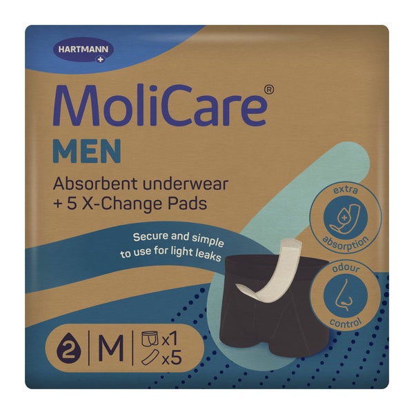 MoliCare® MEN Absorbent underwear Gr.M 1 St