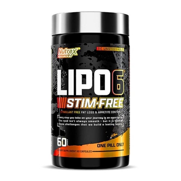 Nutrex Lipo 6 Black STIM-FREE 60 Kapseln 60 St