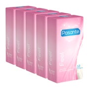 Produktabbildung: Pasante Feel Kondome extra dünn gefühlsecht 60 Stück (60 Kondome) 60 St
