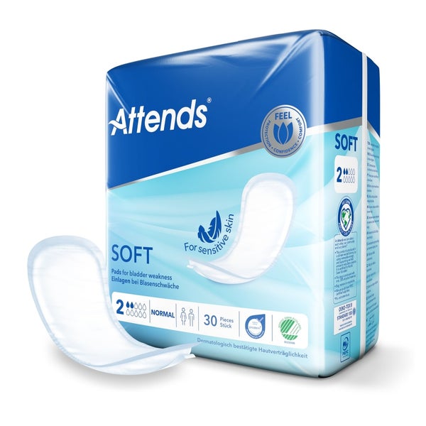 Attends Soft 2 Normal Einlagen 30er Pack 4X30 St