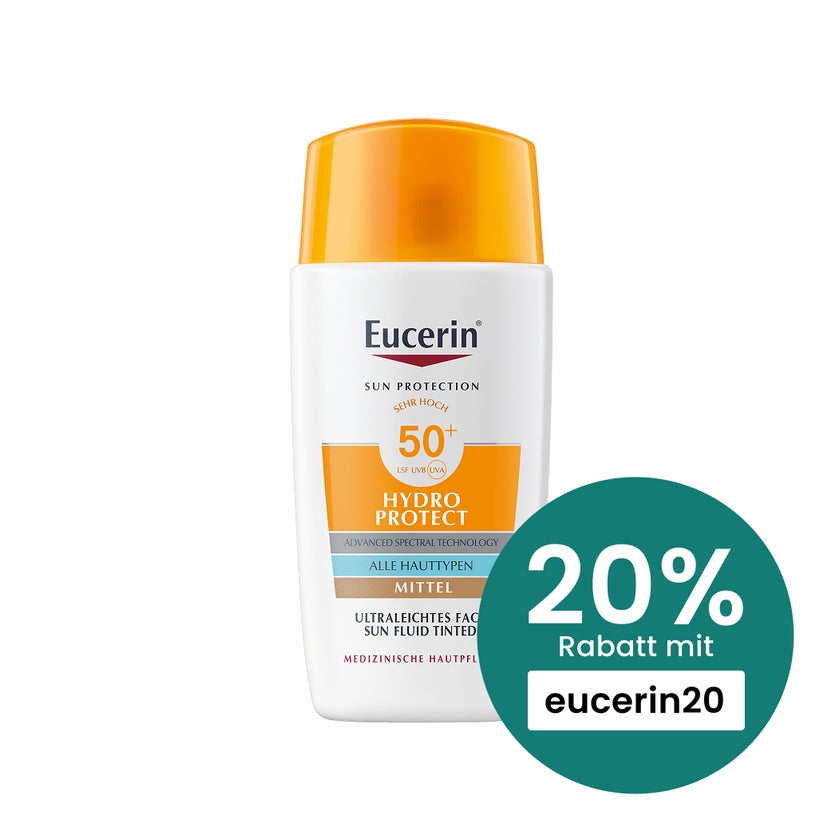 Eucerin Sun Fluid Hydro Protect Face Mittel Lsf50+ 50 ml