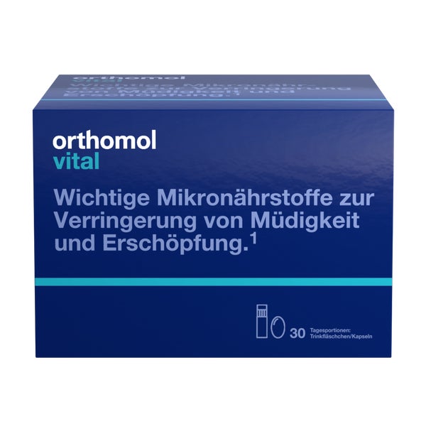Orthomol Vital Trinkfläschchen/Kapseln Kombipackung 30 St