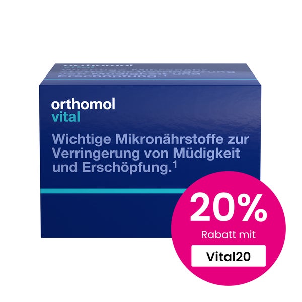 Orthomol Vital Trinkfläschchen/Kapseln Kombipackung 30 St