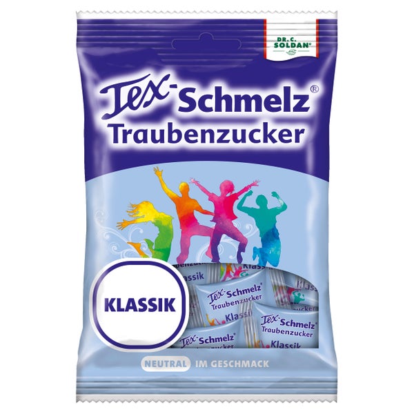 Soldan Tex Schmelz Traubenzucker Klassik Beutel 75 g