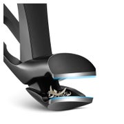 FVION Großer Nagelknipser Schwarz, Fußnagelknipser für dicke Nägel, Senioren
