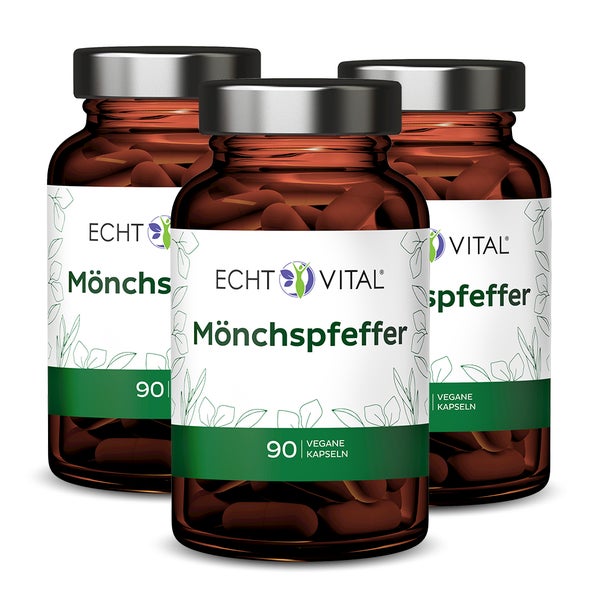Echt Vital Mönchspfeffer - 3 Gläser 3x90 St