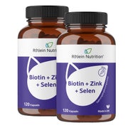 Produktabbildung: Biotin+Zink+Selen Doppelpack 2X120 St