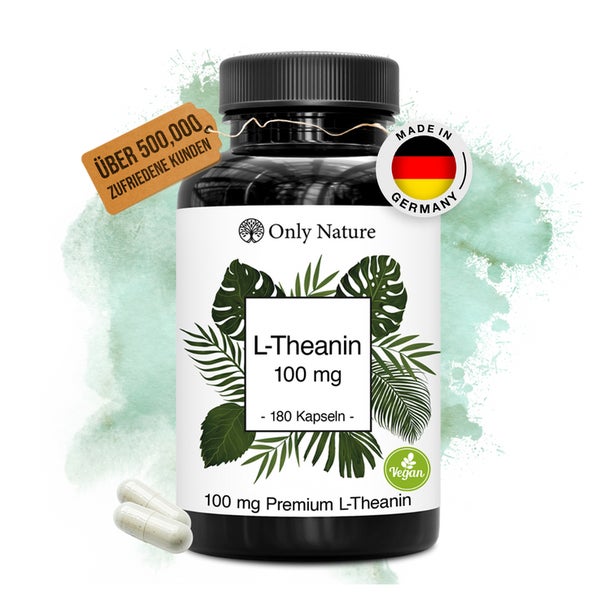 Only Nature L-Theanin 100 mg – 180 Kapseln 180 St