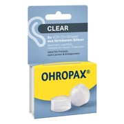 Ohropax Clear Silikon Vor-ohr Stöpsel 6 St