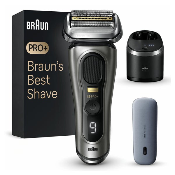 Braun Series 9 Pro+ 9575cc System wet&dry       Noble Metal Rasierer -Herren- 1 St