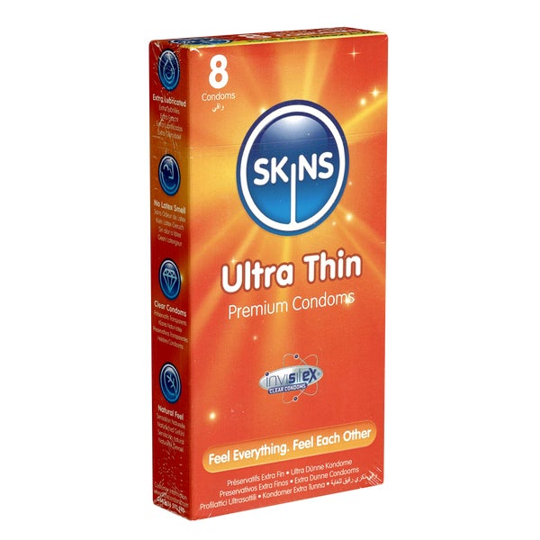 Ultra Thin Kondome 8 Stück – hauchdünn & gefühlsecht (8 Kondome) 8 St