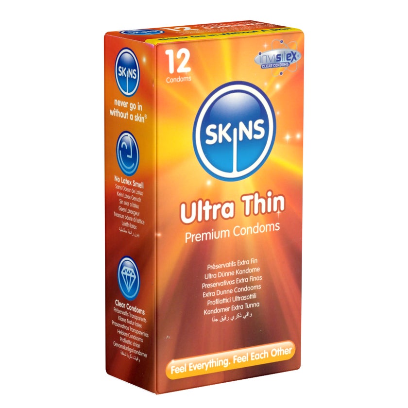 «Ultra Thin» ultra dünne Kondome ohne Latexgeruch (12 Kondome) 12 St