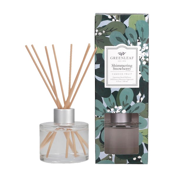 Greenleaf Shimmering Snowberry – Aromatischer Reed Diffuser 118 ml