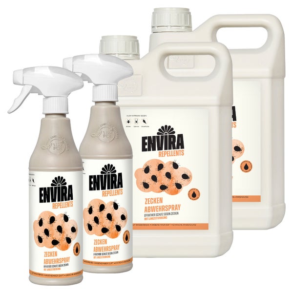 Envira Zecken Abwehrspray im Nachfüllpack
