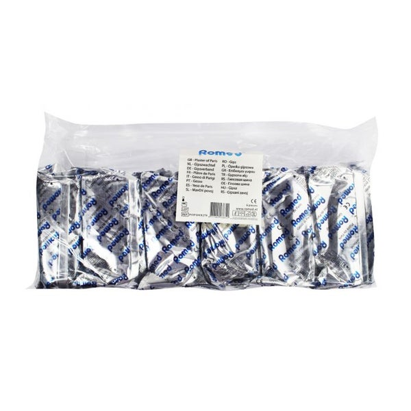 Romed Gipsbinden 6 Rollen 10 cm x 2,7 m 16,2 m