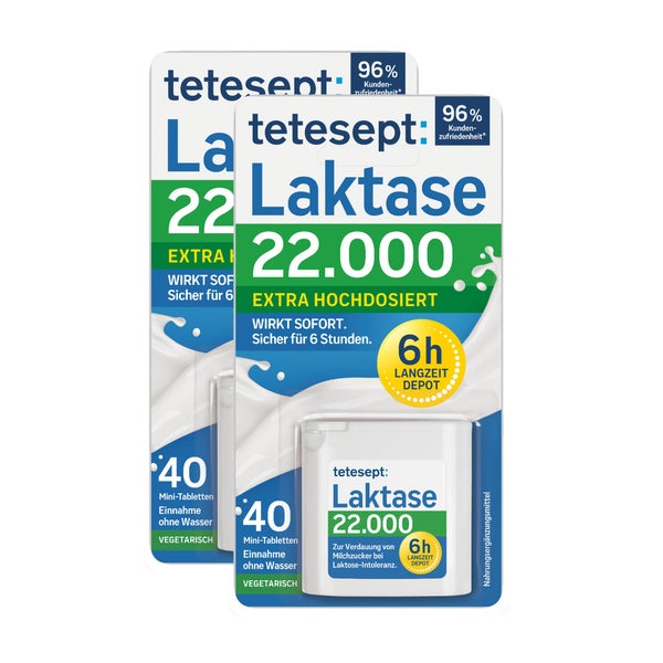 tetesept Laktase 22.000 2 St