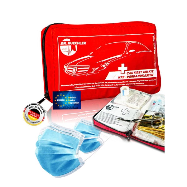 Dr. Kuechler Medical® Qualitäts- KFZ Verbandskasten 1 St