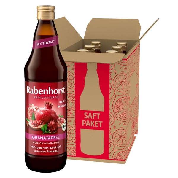 Rabenhorst Granatapfel Muttersaft BIO 6 x 700ml 4200 ml