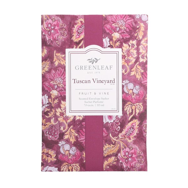 Greenleaf  Duft Sachets large Tuscan Vineyard - aus parfümierter Tonerde 115 ml