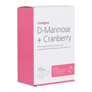medpex D-Mannose + Cranberry 30X1,95 g