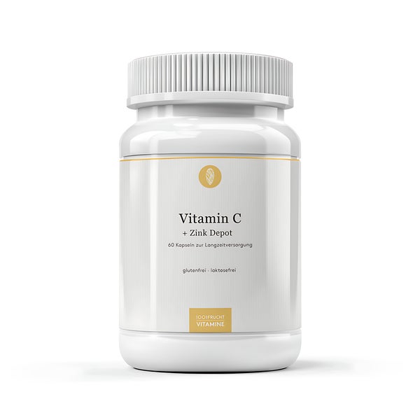 1001 Frucht - Vitamin C + Zink Depot - 60 Tabletten 60 St