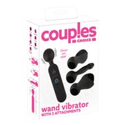 Couples Choice - Wand Vibrator - Massagestab mit 3 Aufsätzen 1 St