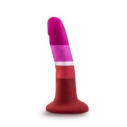 Pride Silikon-Dildo mit Saugnapf (1 Stück) 1 St