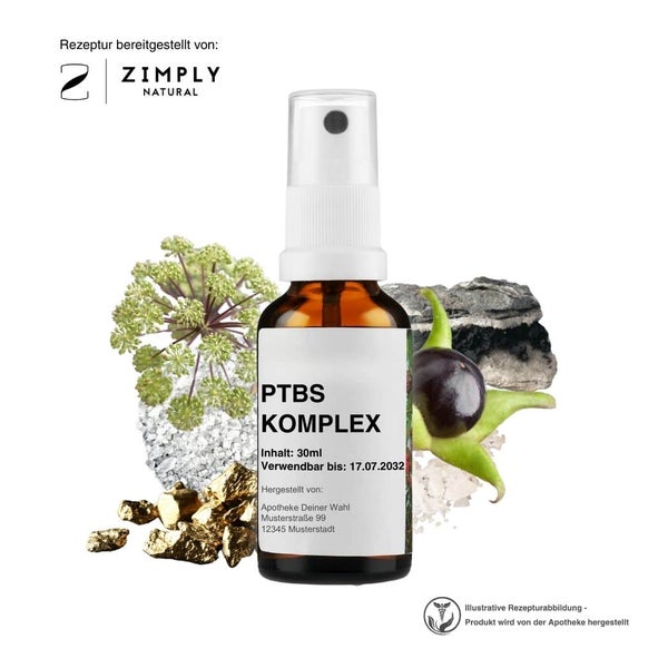 Zimply Natural PTBS KOMPLEX - Pflanzbasierte Rezeptur 30 ml