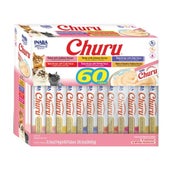 INABA Churu Varieties Tuna 60x14g Tunfisch für die Katze 0,84 kg