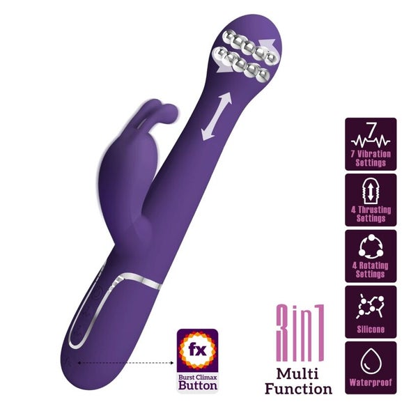 Pretty Love - Dejon Rabbit Vibrator 3 In 1 St