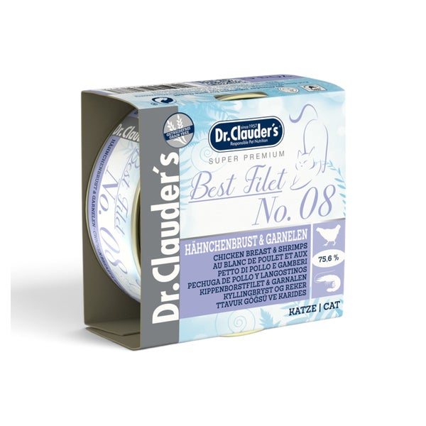 Dr.Clauder's Cat Best Filet Nassfutter