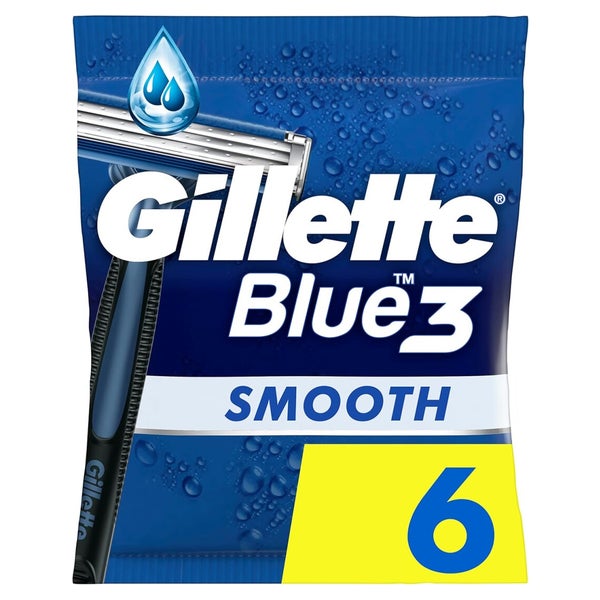 Gillette Blue 3 Smooth Einwegrasierer 6er 1 St