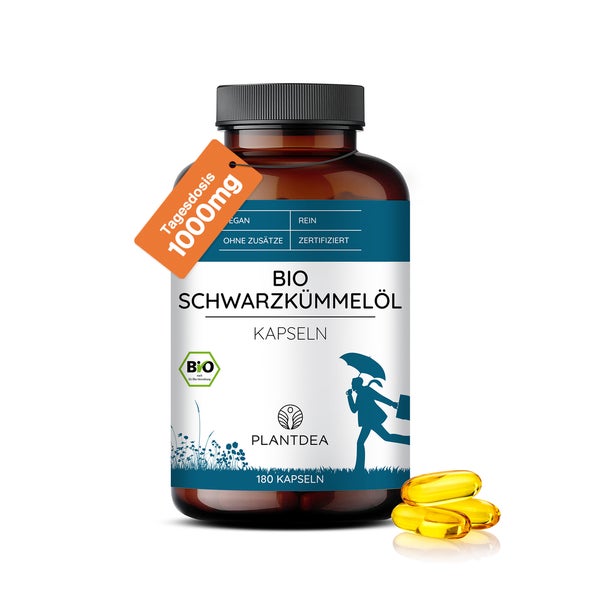 Bio Schwarzkümmelöl Kapseln 180 St