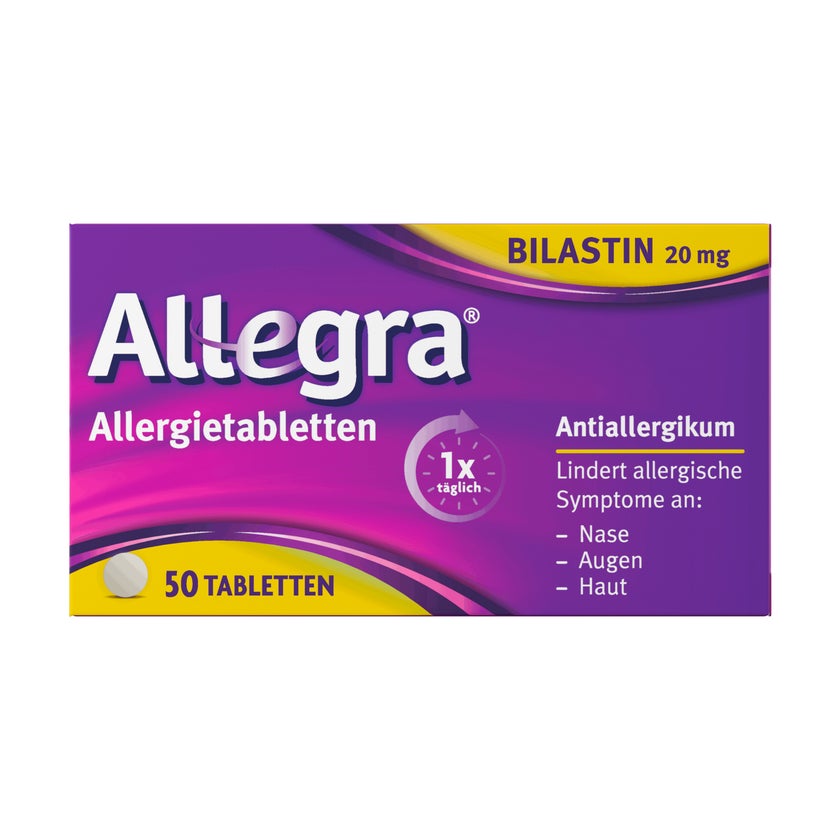 Allegra Allergietabletten 20 mg Tablette 50 St