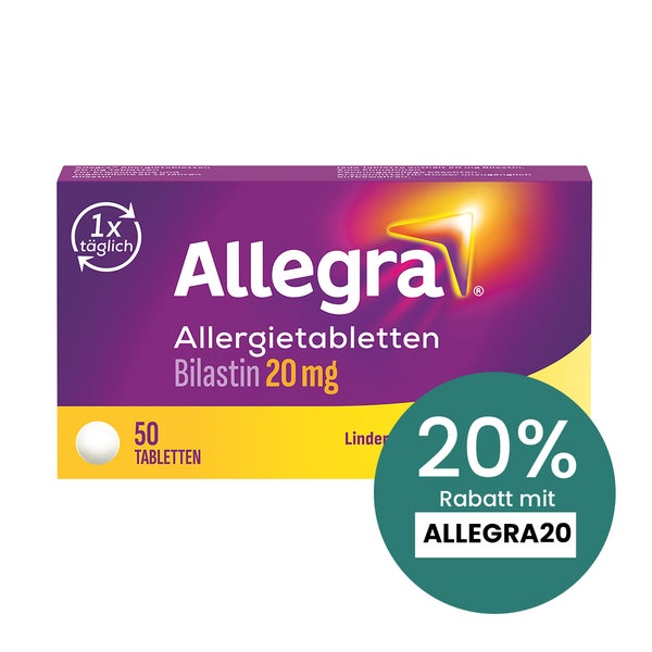 Allegra Allergietabletten 20 mg 50 St