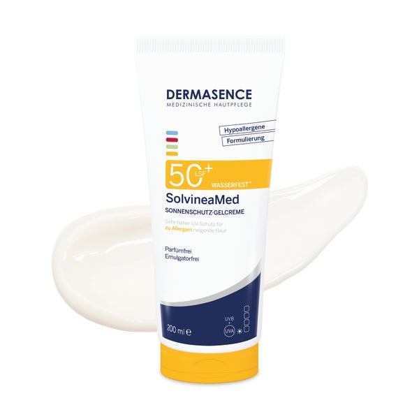Dermasence Solvineamed Sonnensch.gelcreme Lsf 50+ 200 ml