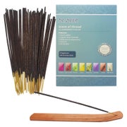 Räucherstäbchen Geschenkset 160 Sticks Räucherstäbchenhalter 1 St