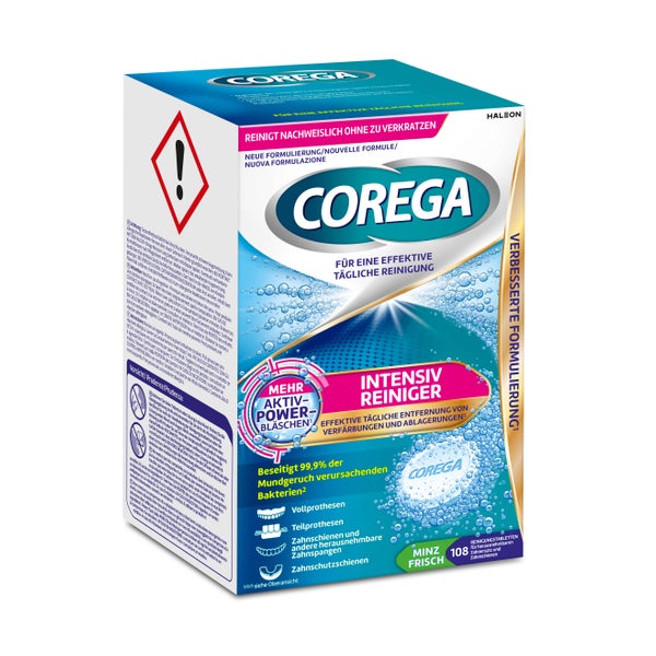 Corega Tabs Intensiv Reiniger 108 St