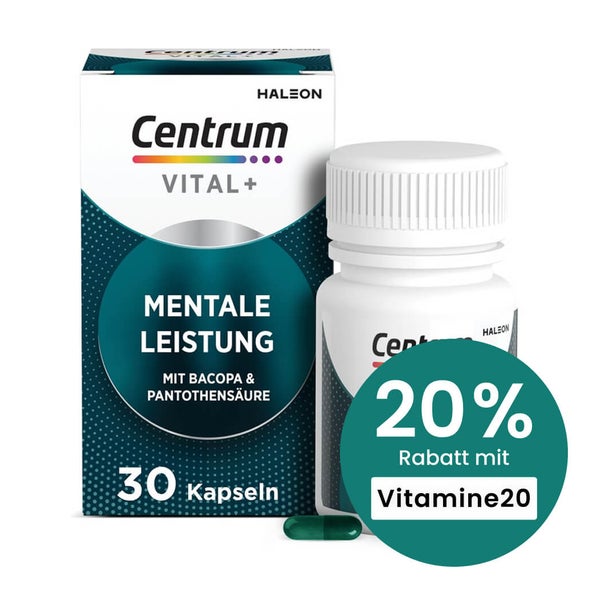 Centrum Vital+ Mentale Leistung Kapseln 30 St