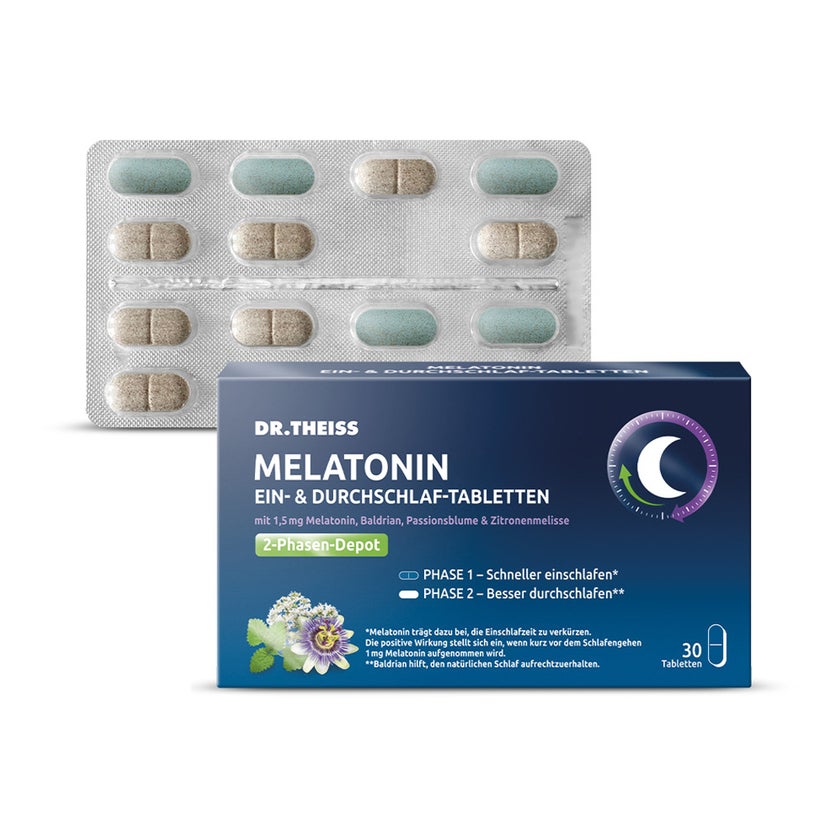 Dr. Theiss Melatonin Ein- & Durchschlaf-Tabletten 30 St