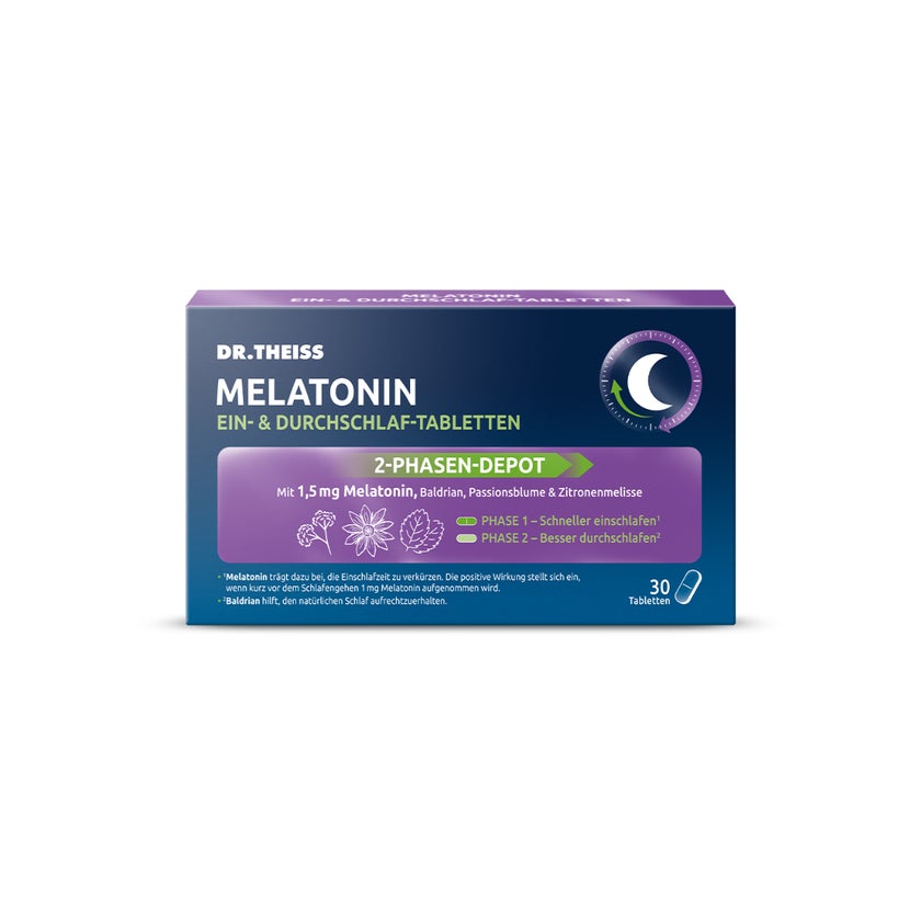 Dr. Theiss Melatonin Ein- & Durchschlaf-Tabletten 30 St