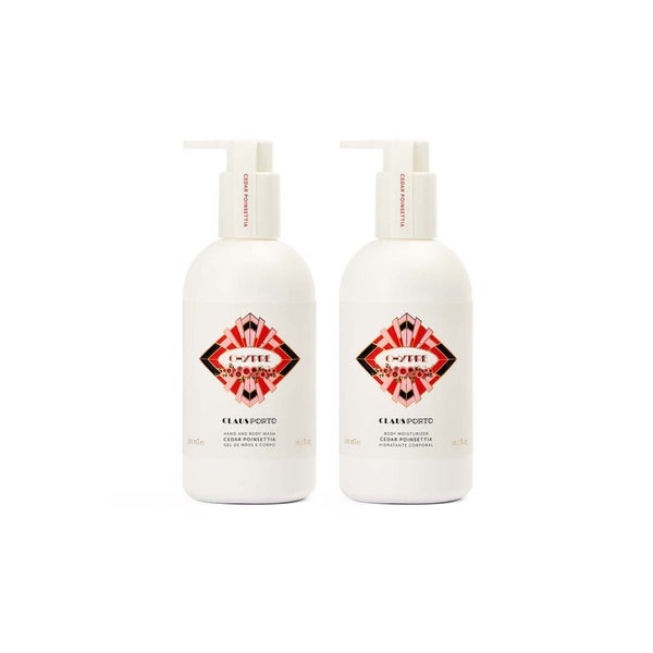 Claus Porto Körpercreme Chypre Cedar Poinsettia Duo Set Body Care