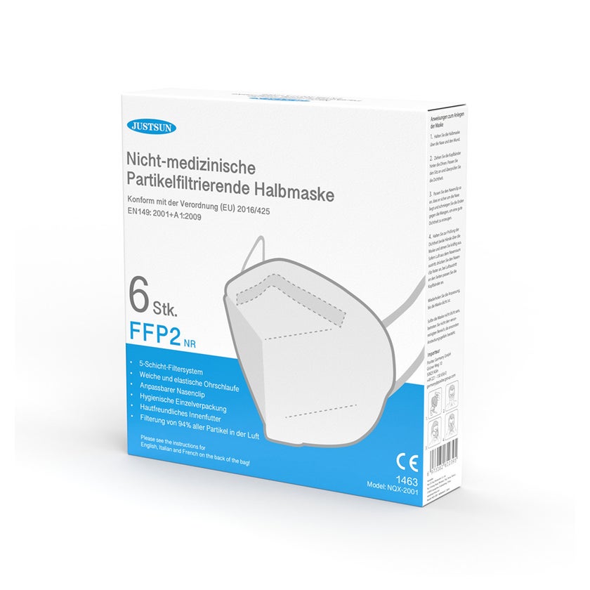 FFP2 Atemschutzmasken 6 St