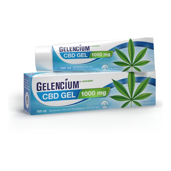 GELENCIUM Cannabis CBD Gel 1000 mg 100 ml