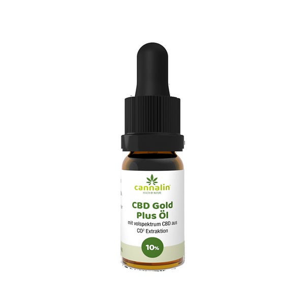 Cannalin - CBD Breitspektrum Gold Plus - THC Frei - 10% 10 ml