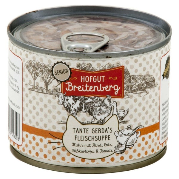 Hofgut Breitenberg Cat Senior Tante Gerdas Fleischtopf Huhn 2,16 kg