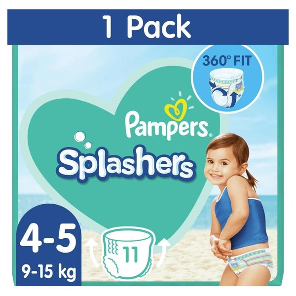 Pampers Splashers Gr. 4-5 (9-15 kg) 11 St. 1 St